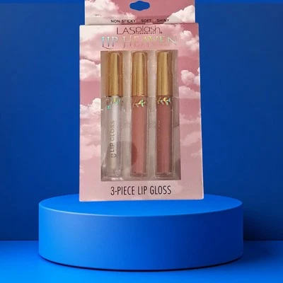 LASPLASH COSMETICS  LIP HEAVEN 3PIECES LIP GLOSS  3 PIECE Lip GLOSS - Image 1 of 2
