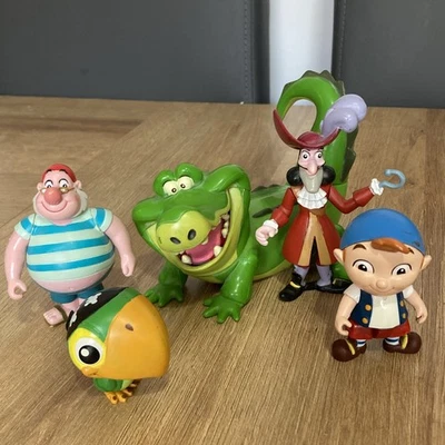 Disney Store Peter Pan Tick Tock Figure 7" Captain Hook neverland pirates bundle - Image 1 of 4