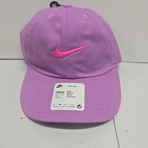 Nike Club Cap 'Rush Fuchsia' (Kids One Size) FV5588-532 New hat Girls - Picture 1 of 7