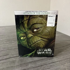 Star Wars Episode II: Attack of the Clones Blu-ray 2015 SteelBook Brand New Seal - Picture 1 of 10