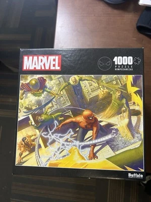 Rompecabezas Buffalo Games Marvel - Spider-Man vs. Sinister Six 1000 piezas Foto 1 de 2