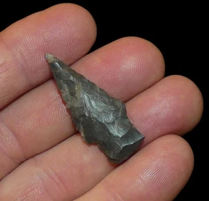 BRADLEY SPIKE DECATUR ALABAMA INDIANER PFEILSPITZE ARTEFAKT SAMMLERSTÜCK RELIKAT - Bild 1 von 6