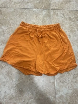 Pantalones Cortos Missguided Para Mujer Naranja con Cordón Talla 4 Informales Salón Gimnasio Foto 1 de 4