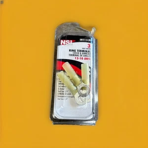 🔥(AN) ***Menge 30*** NSI SR12-14-3R Schrumpfringklemmen 12-10 AWG 1/4" Stu - Bild 1 von 5