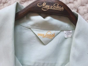 Edel-Bluse: Van Laack Gr. 44 Kurzärmel hellgrün, fein strukturiert, BW, wie neu! - Bild 1 von 10