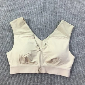 Tommie Kupfer Schulter Stütz BH Damen Medium Beige Reißverschluss vorne Sport Sport - Bild 1 von 9