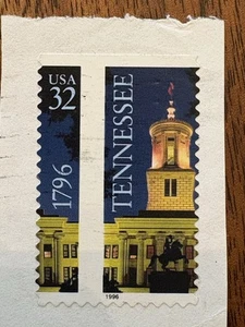 US Stamp Scott #3070, 32C Tennessee Statehood, Very Lightly Cancelled- ERROR - Picture 1 of 1