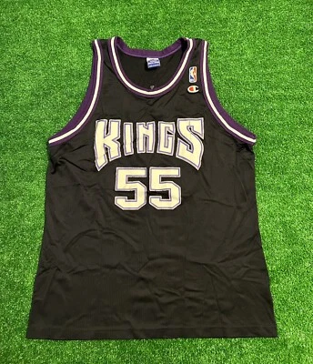 Camiseta deportiva de baloncesto vintage de los Sacramento Kings Jason Williams #55 campeón de la NBA L 44 Foto 1 de 4