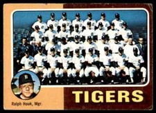 1975 Topps Detroit Tigers - Ralph Houk A Baseball Cards #18