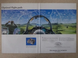 5/1987 PUB SAGEM SYSTEME INERTIEL ULISS INERTIAL NAVIGATION SYSTEM ORIGINAL AD - Imagen 1 de 1