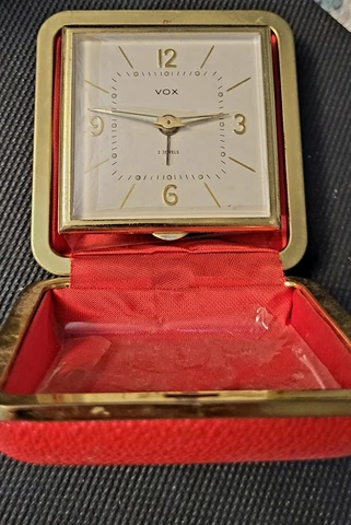 Road alarm clock Germany  Vintage  Europa Alarm clock for travel Cover