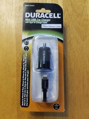 DURACELL MINI USB CAR CHARGER DU5273 - Image 1 of 2