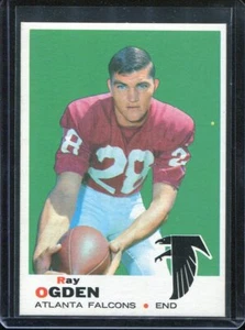 1969 Topps Football # 206 Ray Ogden (NM-MT) Near Mint to Mint - Picture 1 of 2