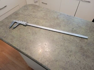 Large 24" Machinist Caliper MITUTOYO Japan Stainless Steel 31" Overall Length - Picture 1 of 12