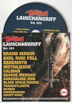 ✪ ROCK HARD LAUSCHANGRIFF #25/2014 METAL-MAGAZIN CD-SAMPLER NEUW. TOP NM-VG+ - Bild 1 von 3