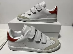 Isabel Marant Beth Terracotta Classic Sneakers Women's Size 7.5 BK0031-22P072S - Picture 1 of 10