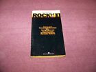 Rocky II Sylvester Stallone 1979 First Edition Vintage Paperback