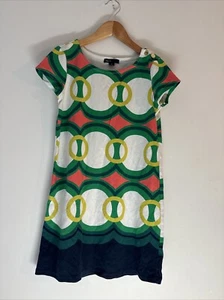 Gap Kids Ponte Dress Youth Girls Size 10 Retro Navy White - Picture 1 of 7