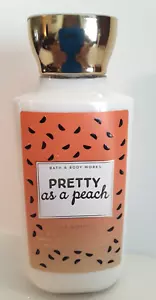 Bath Body Works Pretty as a Peach 24hr Moisture Shea Butter Lotion 8oz New - Picture 1 of 2