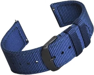Holdfast Nylon Watch Straps, 2 Piece vin band Watch Strap Design with Quick Rel - Picture 1 of 6