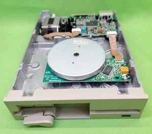 *AS IS* Vintage Teac FD-55GFR Floppy Disk Drive Gray - Photo 1/13