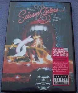SCISSOR SISTERS We Are - And So Are You LIVE plus DOCUMENTARY and POSTER - Imagen 1 de 1