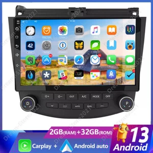 For Honda Accord 2003-2007 Apple CarPlay Android 13 Car Stereo Radio GPS WIFI FM - Picture 1 of 14