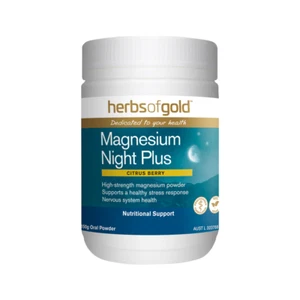 Herbs of Gold Magnesium Night Plus (Citrus Berry) Oral Powder 150g - Picture 1 of 1
