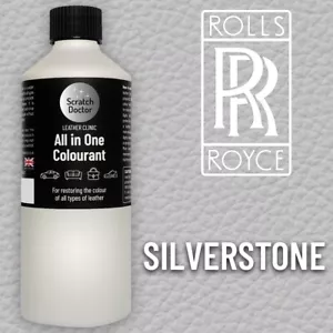 Leather Paint ROLLS ROYCE Car Seat SILVERSTONE All in One 250ml Dye Repairing - Picture 1 of 7