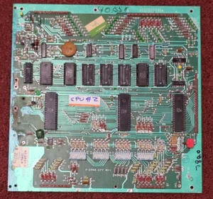 BALLY BLACKJACK FLIPPER MPU/CPU PER CIRCUITO STAMPATO GIOCO ARCADE PCB PER PARTI #2 - Foto 1 di 7