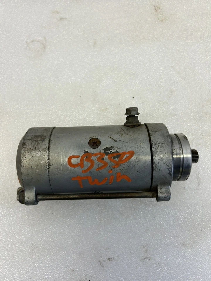 Honda CB350 CB 350 Cl 350 Cl350 1968-1973 motor de arranque doble ¡¡¡¡¡¡FUNCIONA PROBADO!!!!! Foto 1 de 4