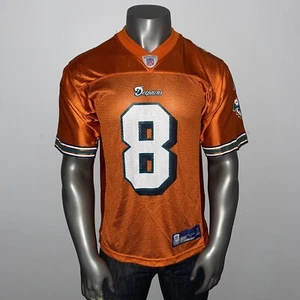 Vintage offizielles Reebok Miami Dolphins Daunte Culpepper Herren klein orange Trikot - Bild 1 von 10