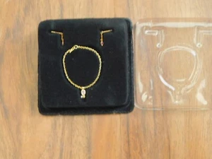 Franklin Mint Titanic Yellow And White Strolling Ensemble Jewerly ONLY For Doll - Picture 1 of 1