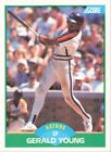 1989 Score Baseball Gerald Young Houston Astros #97