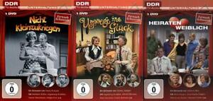 3x Defa Schwank Herbert Köfer Pas Kleinzukriegen Détours Ins Bonheur Cerf DVD