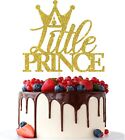A Little Prince Cake Topper - Gender Reveal Party Decorations for Boy Baby Showe