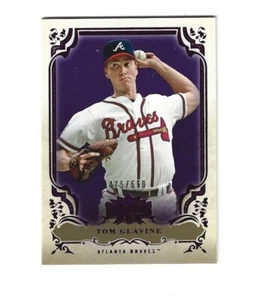 2013 Topps Triple Threads Amethyst #40 Tom Glavine /650 Atlanta Braves - Picture 1 of 1