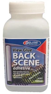 Dolls House View Glue Back Scene Adhesive for Paper & Laminates Deluxe Materials - Picture 1 of 9