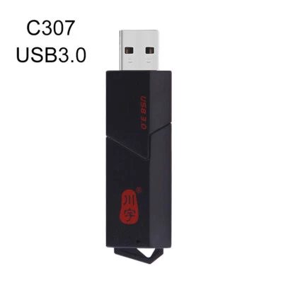 KAWAU 2 in 1 TF microSD SDXC Card USB3.0 Reader Adapter Duo Slot C307 - Image 1 of 4