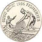 Indien 100 Rupees 1986 Fisheries