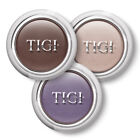 Tigi High Density Single Eyeshadow 3 Piece Assortment, Purple Haze, Chocolate An
