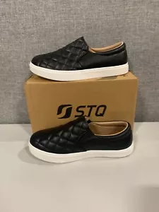 STQ Loafers for Women Memory Foam Slip On Sneakers Comfort Fall Shoes - Picture 1 of 4