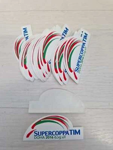 3640 STILSCREEN FINALE DOHA 2016 SUPERCOPPA TIM PATCH BADGE TOPPA JUVENTUS MILAN - Picture 1 of 1