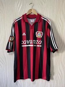 BAYER LEVERKUSEN 1999 2000 FOOTBALL SHIRT JERSEY ADIDAS MATCH WORN? NEUVILLE 27 - Picture 1 of 12