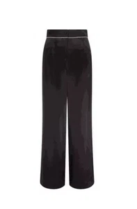 Agent Provocateur Classic Black Pyjama Pants Silk 2(S) - Picture 1 of 5
