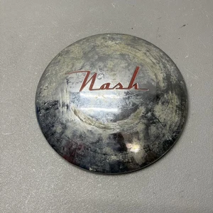 NASH CENTER HUB CAP DOG DISH OEM ORIGINAL CONDITION 10” - Bild 1 von 8