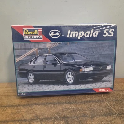 Revell Monogram 1994 Chevrolet Impala SS 1:25 Kit # 85-6399, SEALED - image 1 of 4