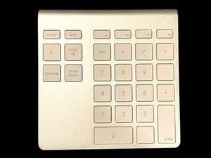 USED Belkin NO BOX Wireless Bluetooth Keypad Ergonomic Keyboard Number’s Mac - Picture 1 of 1