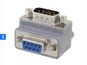 2x L-COM DG909MF2 D SUB Adapter, 9MALE-9FEMALE - Afbeelding 1 van 3