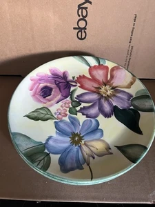 Set of 5 Flower Market by Pfaltzgraff 10 1/2" Dinner Plates - Picture 1 of 4